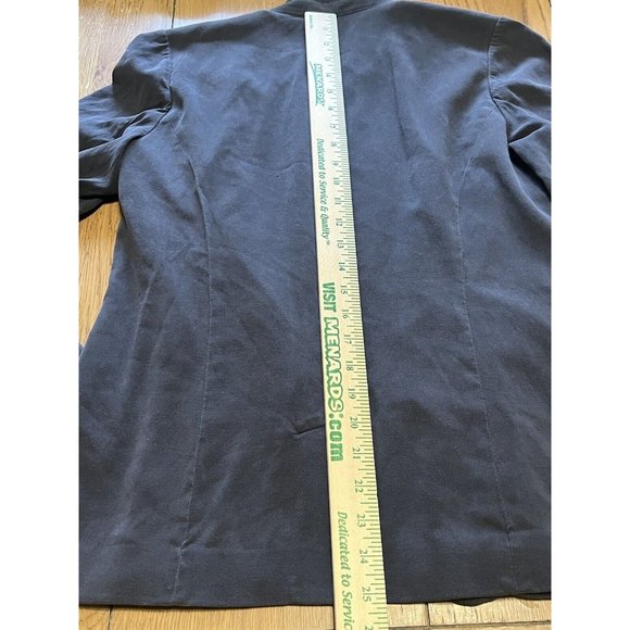 GoSilk Go Silk Women's Size 6 Moto Jacket Zip Up Pockets & Sleeves Mob Wife - Picture 11 of 16